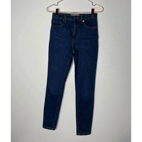 Everlane Womens High Rise Skinny Denim Ankle Jeans Blue Sz 26 - Picture 11 of 11